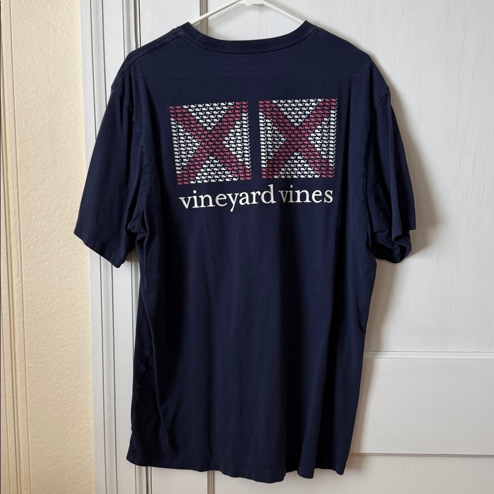 Vineyard Vines Men's Classic Navy Tee